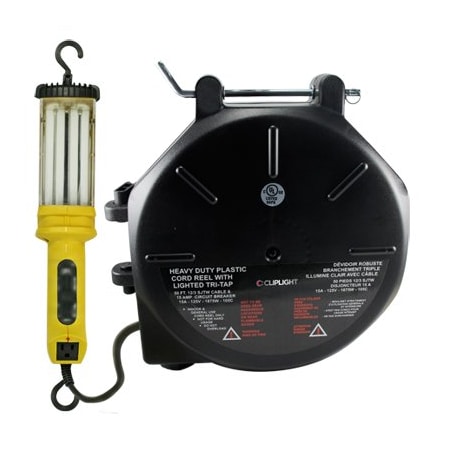 Cliplight HD CORD REEL FLO 26W 16/3 SJTW HD CU226315